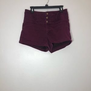 Marron high waisted shorts GREAT condition